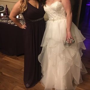 David's Bridal Dresses - Plum Purple Bridesmaid Dress David's Bridal Dresses - Plum Purple Bridesmaid Dress